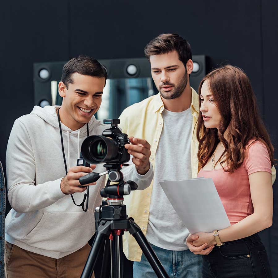 group of filmmakers