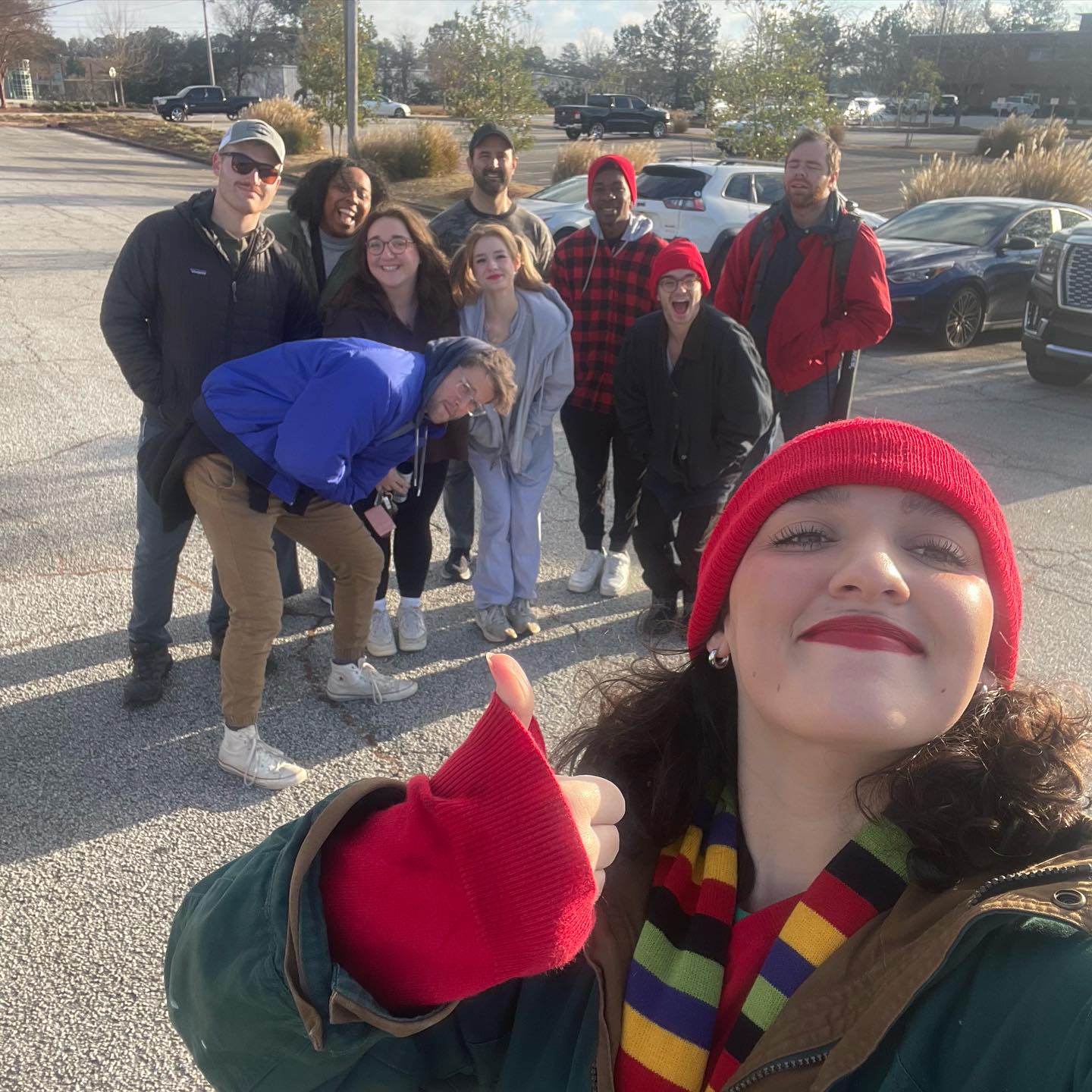 Film making team